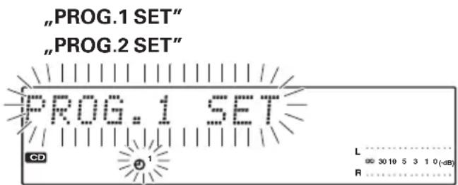 KENWOOD R-K701 - Programmnummer für Timereinstellung eingeben. - 4