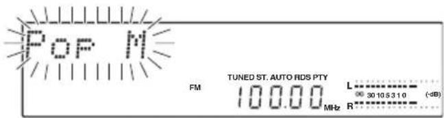 POP M FM TUNED ST. AUTO RDS PTY 100.00 MHz L 30 10 5 3 1 0 (dB) R