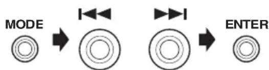 KENWOOD R-K701 - 9MODE-Taste - 1