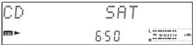 CD SAT CD► 6:50 L ∞ 30105310 (dB) R