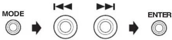 KENWOOD R-K701 - Einstellung des externen Eingabepegels - 1