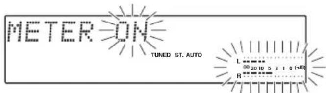 METER ON TUNED ST. AUTO L 30 10 5 3 1 0 (-dB) R