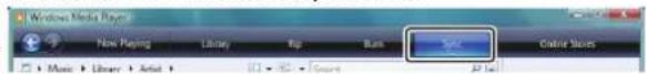 KENWOOD M2GD55 - Verwendung von Windows Media Player 11/10/9 - 2