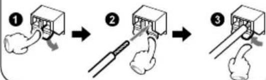 KENWOOD K-531 - Anschließen des UKW-Antennenkabels - 1