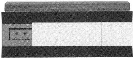 BANG & OLUFSEN Beocenter 9000 - Loading a tape - 1