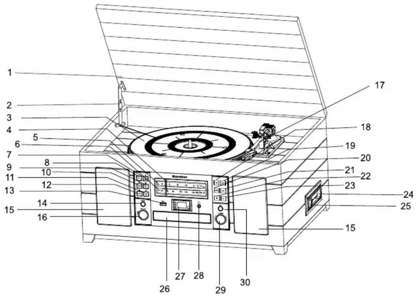Karcher Audio NO-038 - Transportschraube - 4