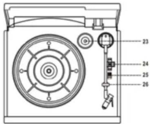 Karcher Audio NO-034 Johnny - Bedienelemente - 2
