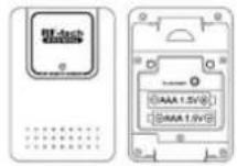HAMA EWS-370 - Batterien einlegen - 1