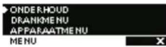 SEVERIN S2 One Touch KV8011 - Weergave „Menu“ - 1