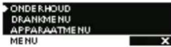 SEVERIN S2 One Touch KV8003 - Weergave „Menu“ - 1