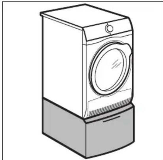 AEG T8DB76584W - Sockel mit Schublade - 1