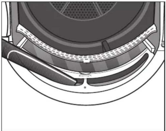 MIELE TCE 630 WP - Flusenfilter und Luftführungsbereich gründlich reinigen - 4