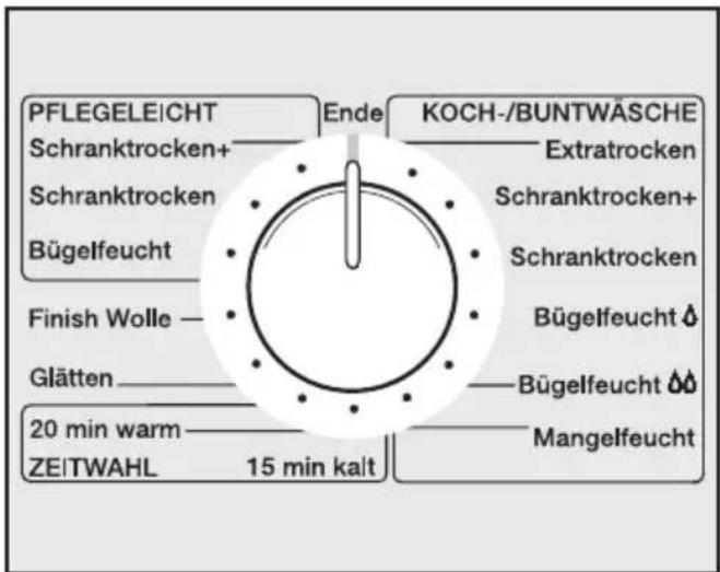 MIELE T 250 C - ③Programm wählen - 1