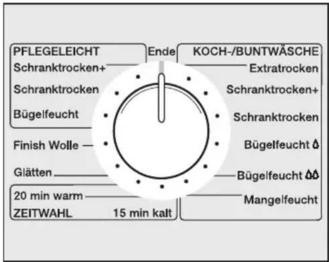 MIELE T 243 - ③Programm wählen - 1