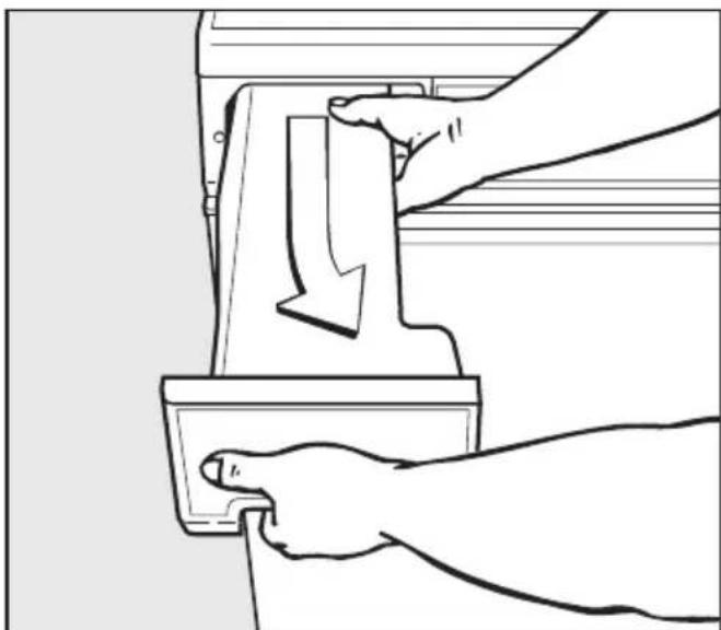 MIELE T 253 C - Kondenswasserbehälter entleeren - 1