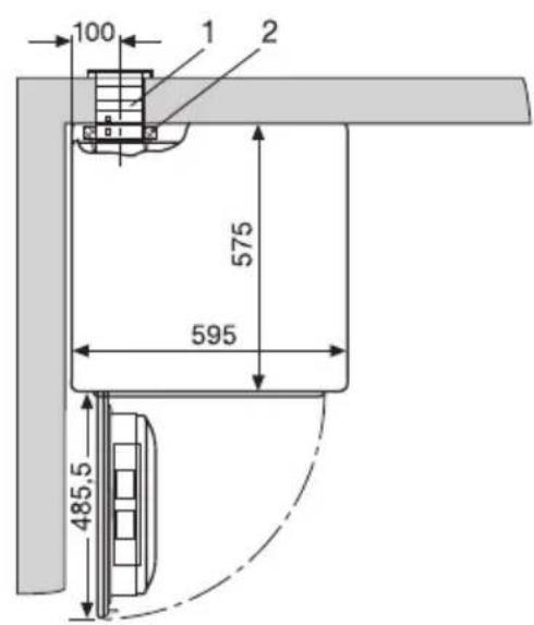 MIELE T 240 - ©Mauerrohr-Direktanschluss - 1