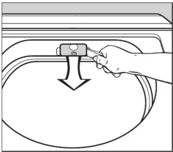 MIELE Novotronic T 230 C - Glühlampe für Trommelbeleuchtung auswechseln - 1