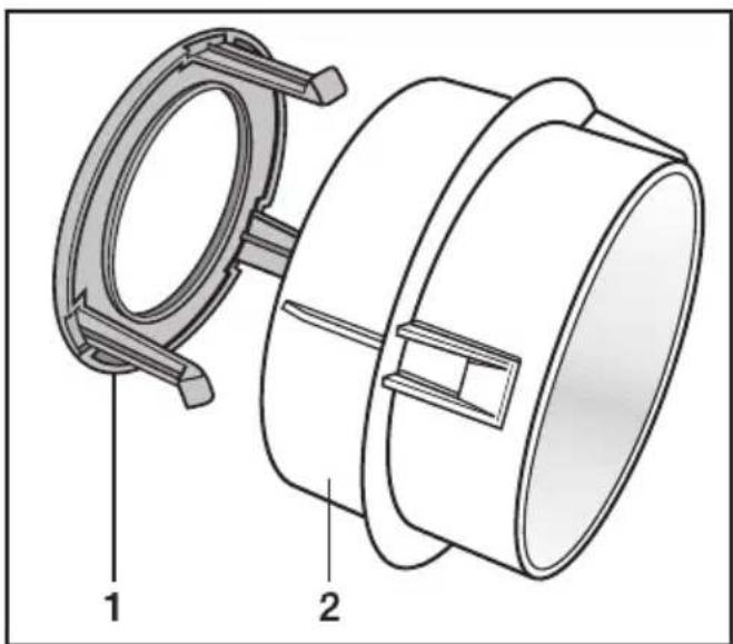 MIELE T 227 - Übersicht der Abluftleitungssysteme - 1
