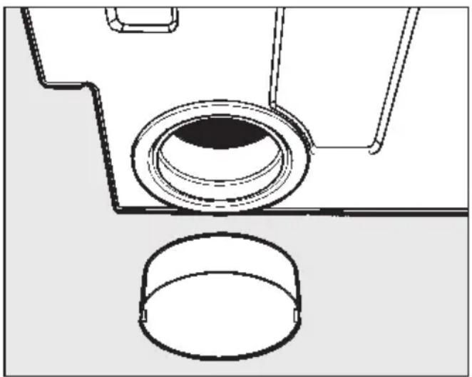 MIELE Super T 685 - Installation an der linken oder rechten Seitenwand - 2