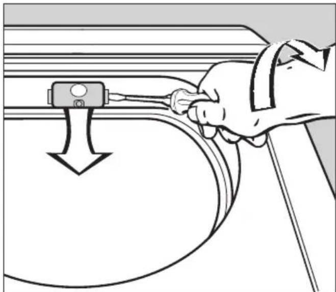 MIELE Softwind PLUS C - Glühlampe austauschen - 1