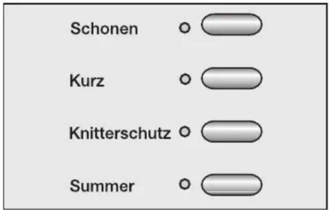 MIELE Softtronic T 9646 C - ⑤ Extras/Startvorwahl wählen - 1