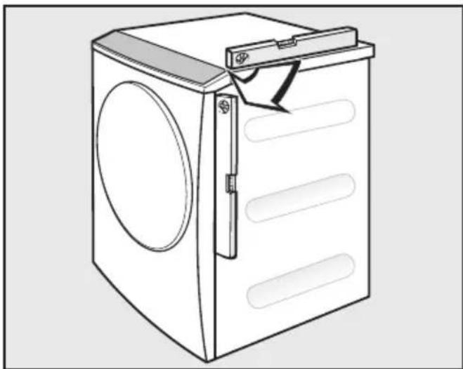 MIELE Softtronic T 9546 - Trockner ausrichten - 1