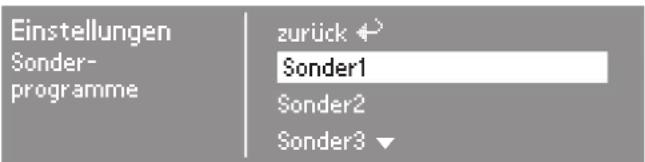MIELE PT 8505 - Sonderprogramme einstellen - 1