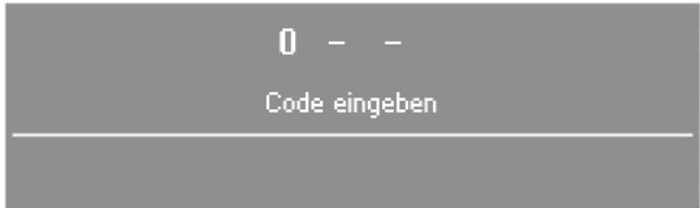 MIELE PT 8505 - Code eingeben - 1