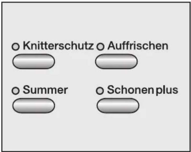 MIELE Softtronic T 8927 WP - ⑤ Extras / Startvorwahl wählen - 1