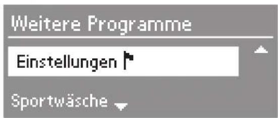 MIELE Softtronic T 8927 WP - Programm wählen - 2