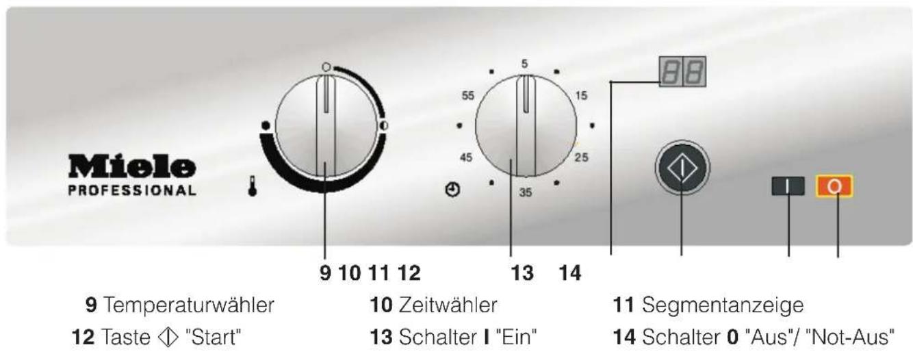 MIELE PT 5251 - Schalterblende - 1