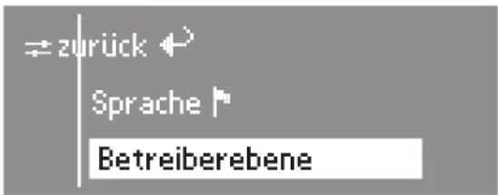 MIELE PT 5135C - Menü Einstellungen über die Betreiberebene öffnen - 1