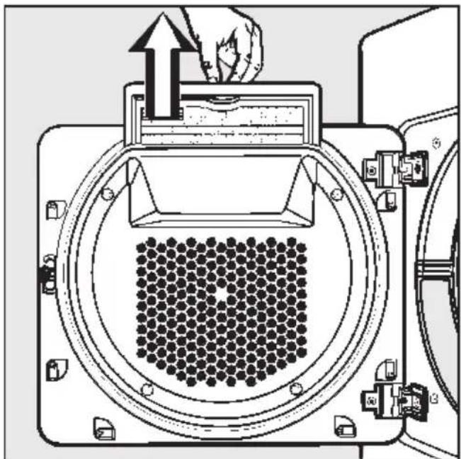 MIELE Novotronic Azora C - Flusensiebe reinigen - 1