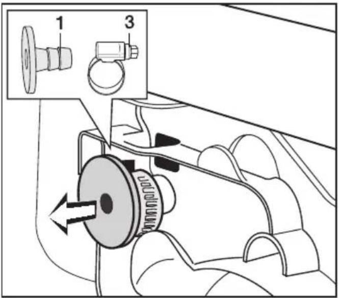 MIELE Exklusiv edition T 9468 C - Besondere Anschlussbedingungen, die ein Rückschlagventil erfordern - 1