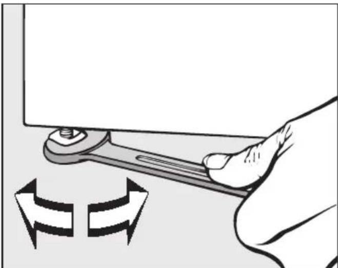 MIELE Softtronic T 8725 - Trockner ausrichten - 2