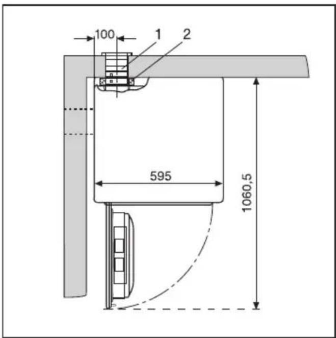 MIELE Softtronic T 8725 - © Mauerrohr-Direktanschluss - 1