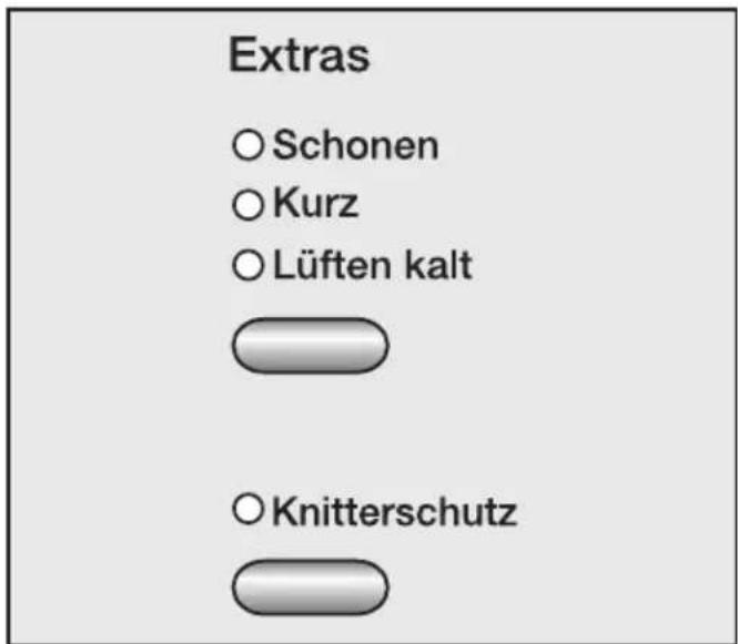 MIELE Softtronic T 8336 - ⑤ Extras / Summer wählen - 1