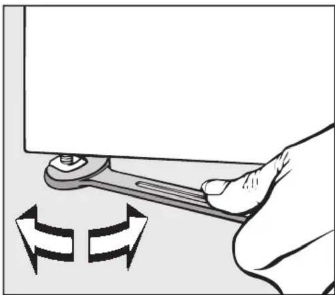 MIELE Softtronic T 8336 - Trockner ausrichten - 2