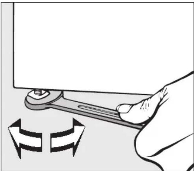MIELE Navitronic T 4892 C - Trockner ausrichten - 2
