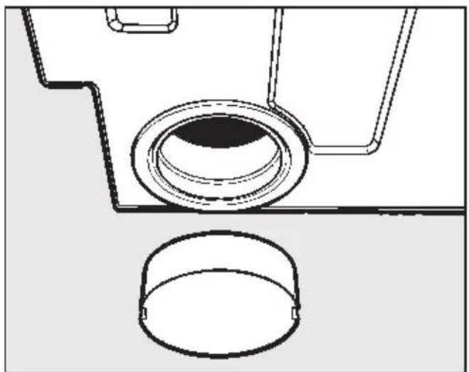 MIELE Novotronic T 480 - Installation an der linken oder rechten Seitenwand - 2
