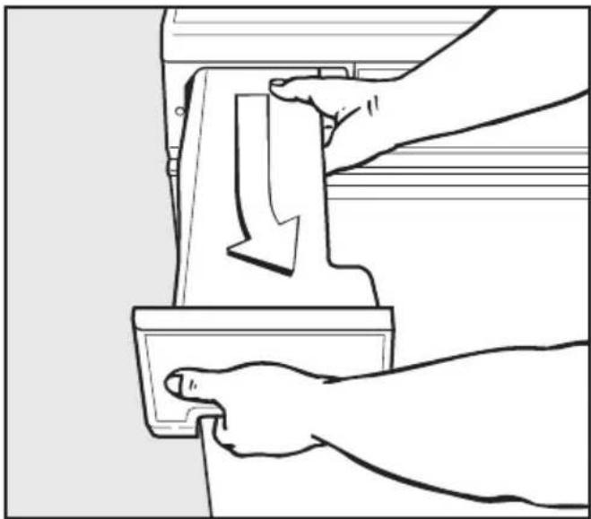 MIELE T 8423 C - Kondenswasserbehälter entleeren - 1