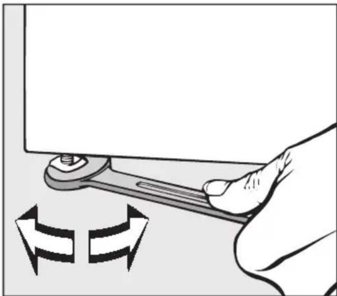 MIELE T 8325 - Trockner ausrichten - 2