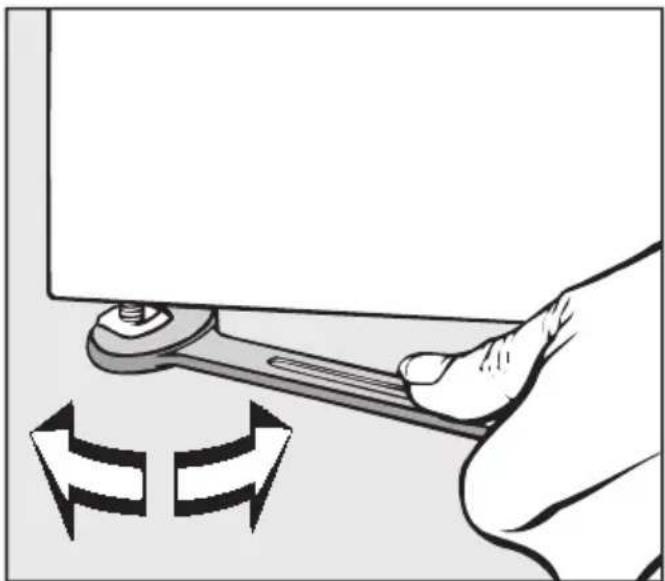 MIELE T 8324 - Trockner ausrichten - 2