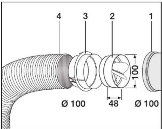 MIELE T 8303 C - © Mauerrohr-Direktanschluss - 5