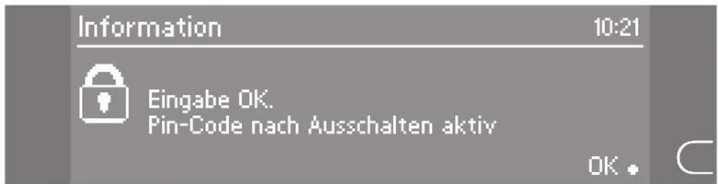 MIELE Supertronic T 8001 WP - Pin-Code aktivieren - 2