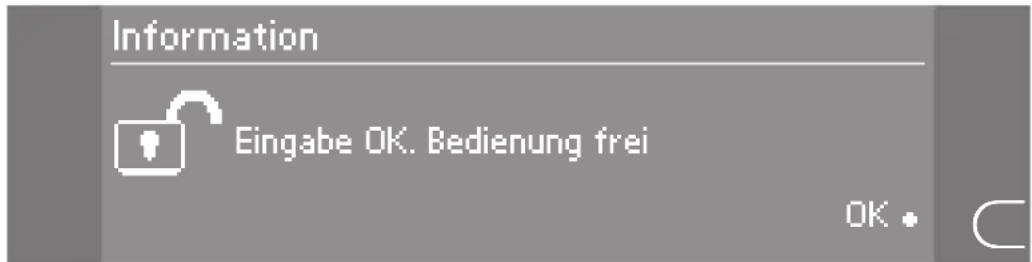 MIELE Supertronic T 8001 WP - Pin-Code deaktivieren - 1