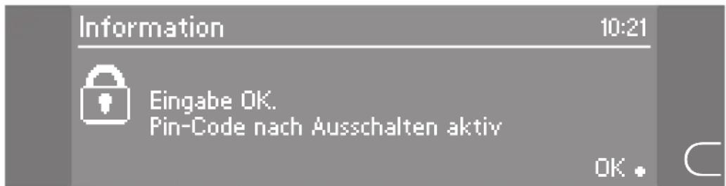 MIELE T 8000WP - Pin-Code aktivieren - 2