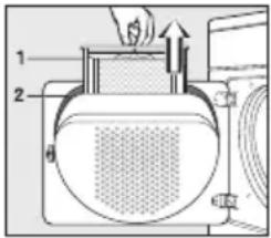 MIELE T 8000WP - In der Türkappe: - 1