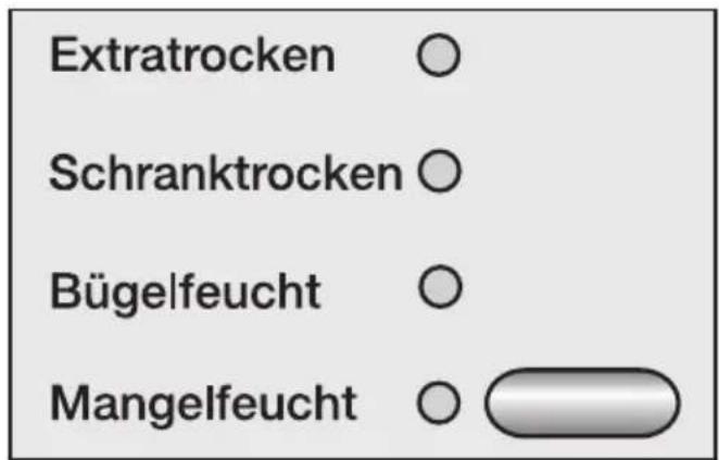 MIELE T 7764 C - Trockenstufenprogramme - 1