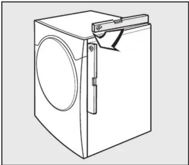 MIELE T 7746 C - Trockner ausrichten - 1